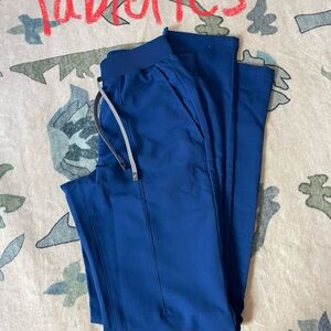 Fabletics Blue Straight Scrub Pants